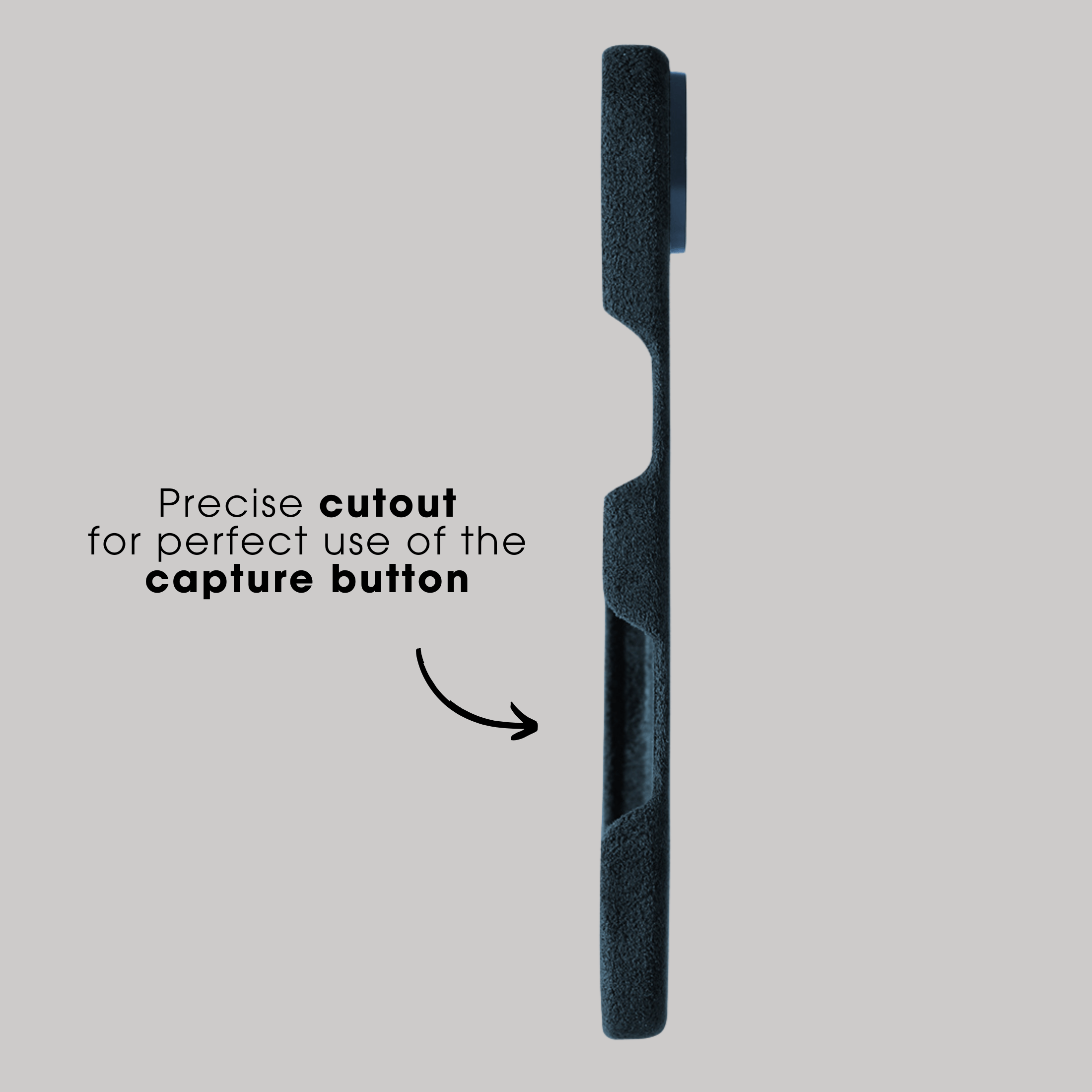 iPhone 17 Air - Alcantara Case - Navy Blue