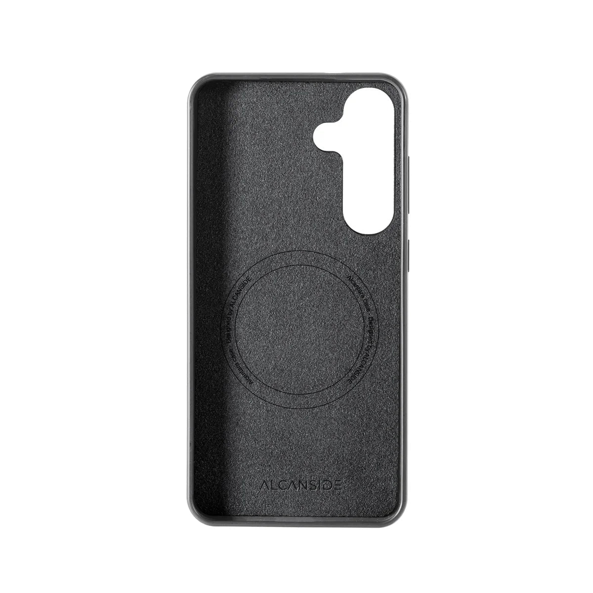 Samsung Galaxy S24 - Alcantara Back Cover - Space Grey