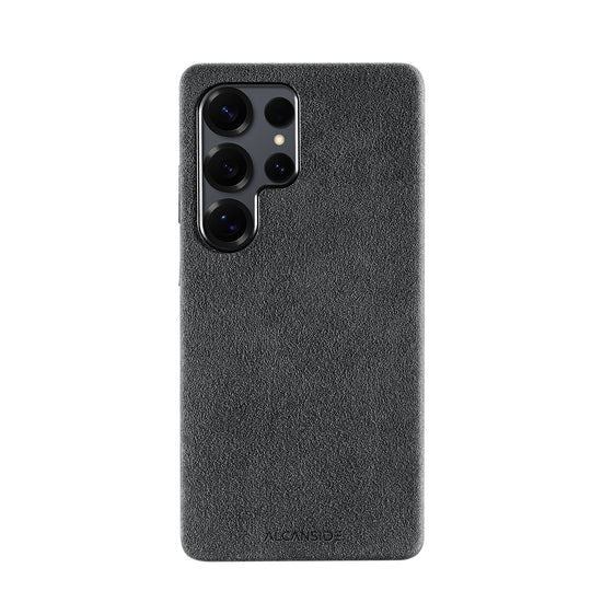 Samsung Galaxy S25 Ultra - Alcantara Case - Space Grey
