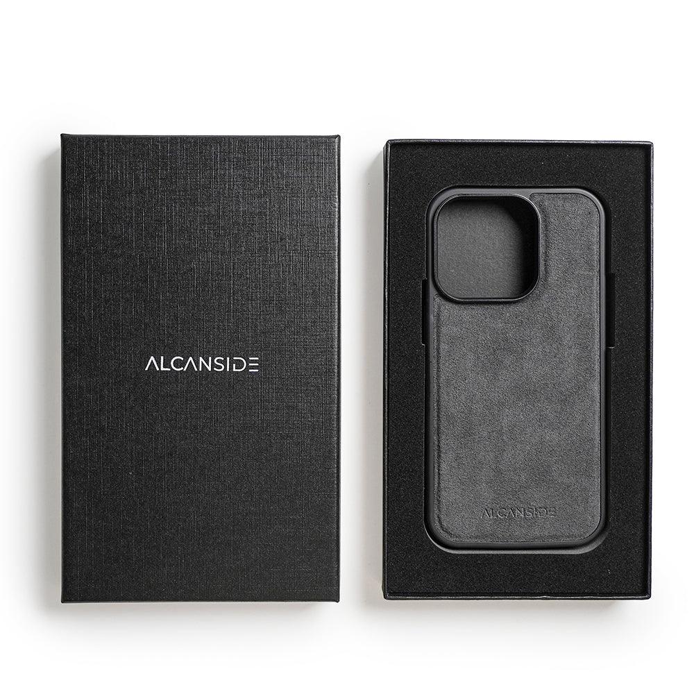 Alcantara Case + MagSafe Wallet - Space Grey