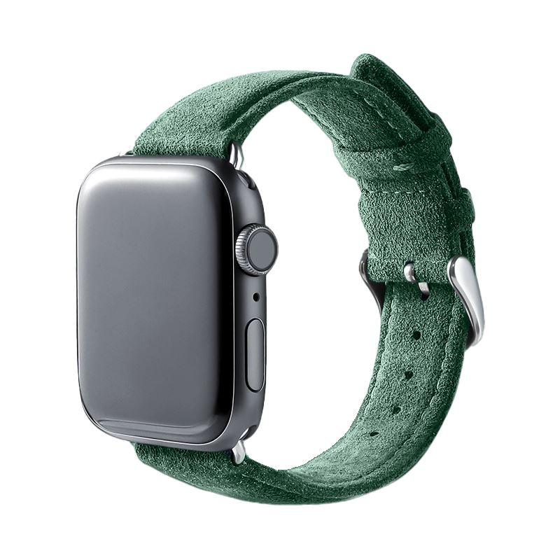 Alcantara Apple Watch Band With Buckle - Midnight Green - 38/40/41mm Alcantara Apple Watch Band With Buckle Alcanside 