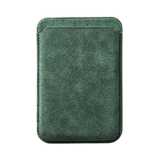 Alcantara MagSafe Wallet - Midnight Green Alcantara MagSafe Wallet Alcanside 