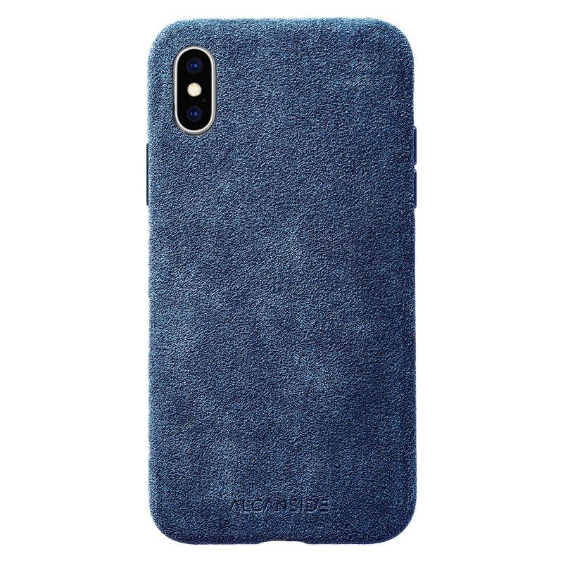 iPhone X & XS - Alcantara Case - Ocean blue iPhone Alcantara Case Alcanside 