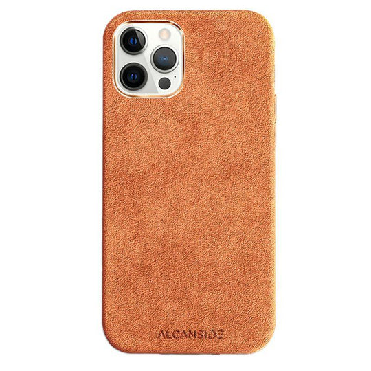 Limited Edition - iPhone X & XS - Alcantara Case - Orange iPhone Alcantara Case Alcanside 